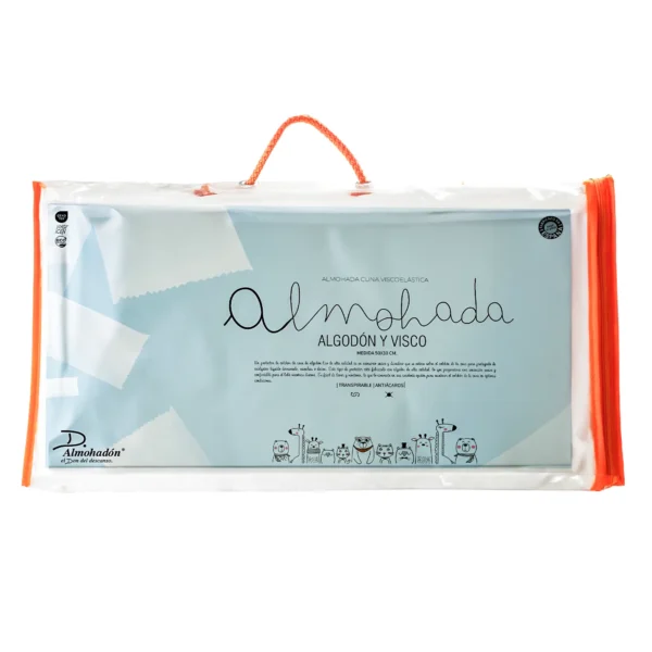 Almohada de cuna viscoelástica transpirable antiahogo por Don Almohadón EuropaAlmacenes