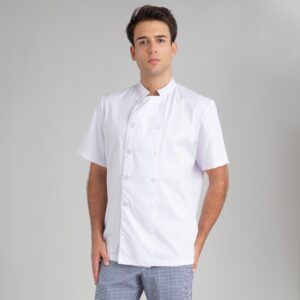Chaqueta cocina Unisex blanco CONFECCIONES ESTE - OFERTA 2X1