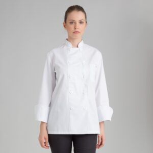 Chaqueta cocina mujer blanco MONZA 4116 - OFERTA 2X1