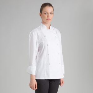 Chaqueta cocina Unisex blanco MONZA 4118 - OFERTA 2X1