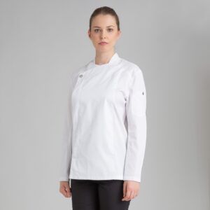 Chaqueta cocina Unisex blanco MONZA 4123 - OFERTA 2X1