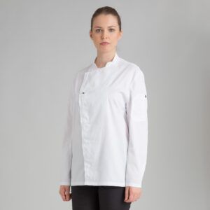 Chaqueta cocina Unisex blanco MONZA 4122 - OFERTA 2X1