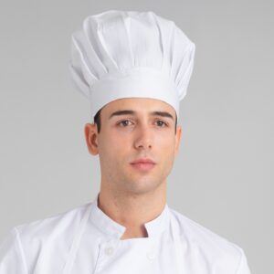 Gorro Chef blanco VALENTO - OFERTA 2X1