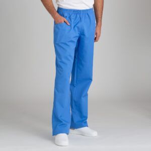 Pantalón sanitario unisex azul celeste MONZA - OFERTA 2x1