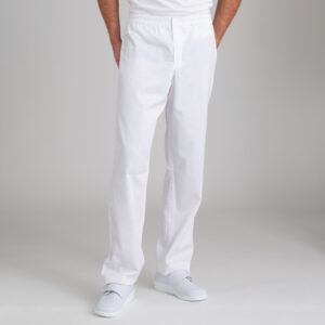 Pantalón sanitario unisex blanco WORKO - OFERTA 2x1