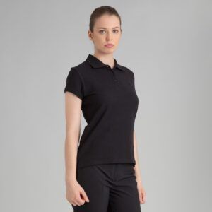 Polo hostelería mujer negro ROLY - OFERTA 2X1