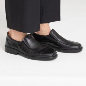 Zapato mocasín hostelería hombre negro LUISETTI V-410